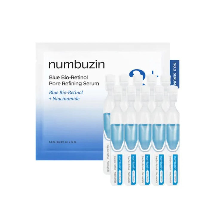 Numbuzin No.3 Blue Bio-Retinol Pore Refining Serum 1.3ml*10ea