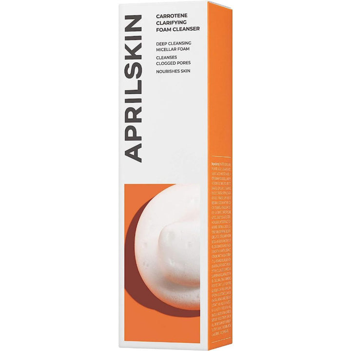APRILSKIN - Real Carrotene Acne Foam Cleanser 120g