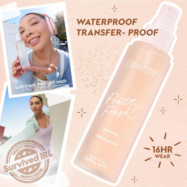 ColourPop - Pretty Fresh Lock It In Setting Spray Colourpop