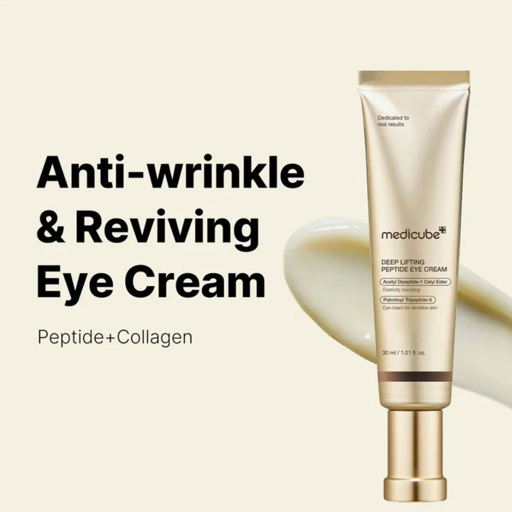 Medicube - Deep Lifting Peptide Eye Cream For Face 30ml