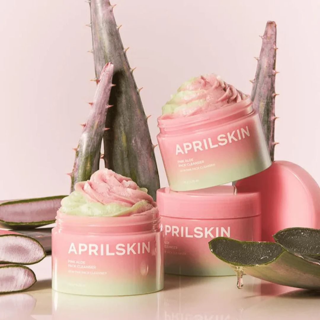 APRILSKIN - Pink Aloe Pack Cleanser 120g