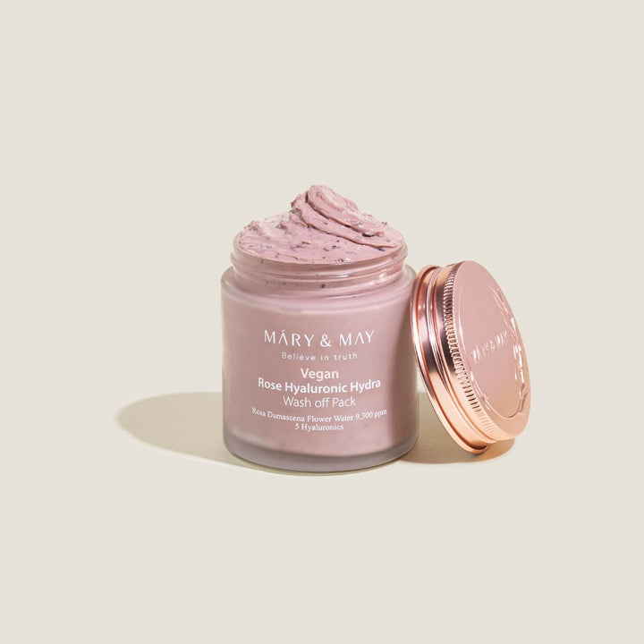 Mary & May Rose Hyaluronic Hydra Wash Off Pack 125g