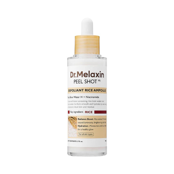 Dr. Melaxin - Peel Shot Exfoliating White Rice Ampoule 80ml