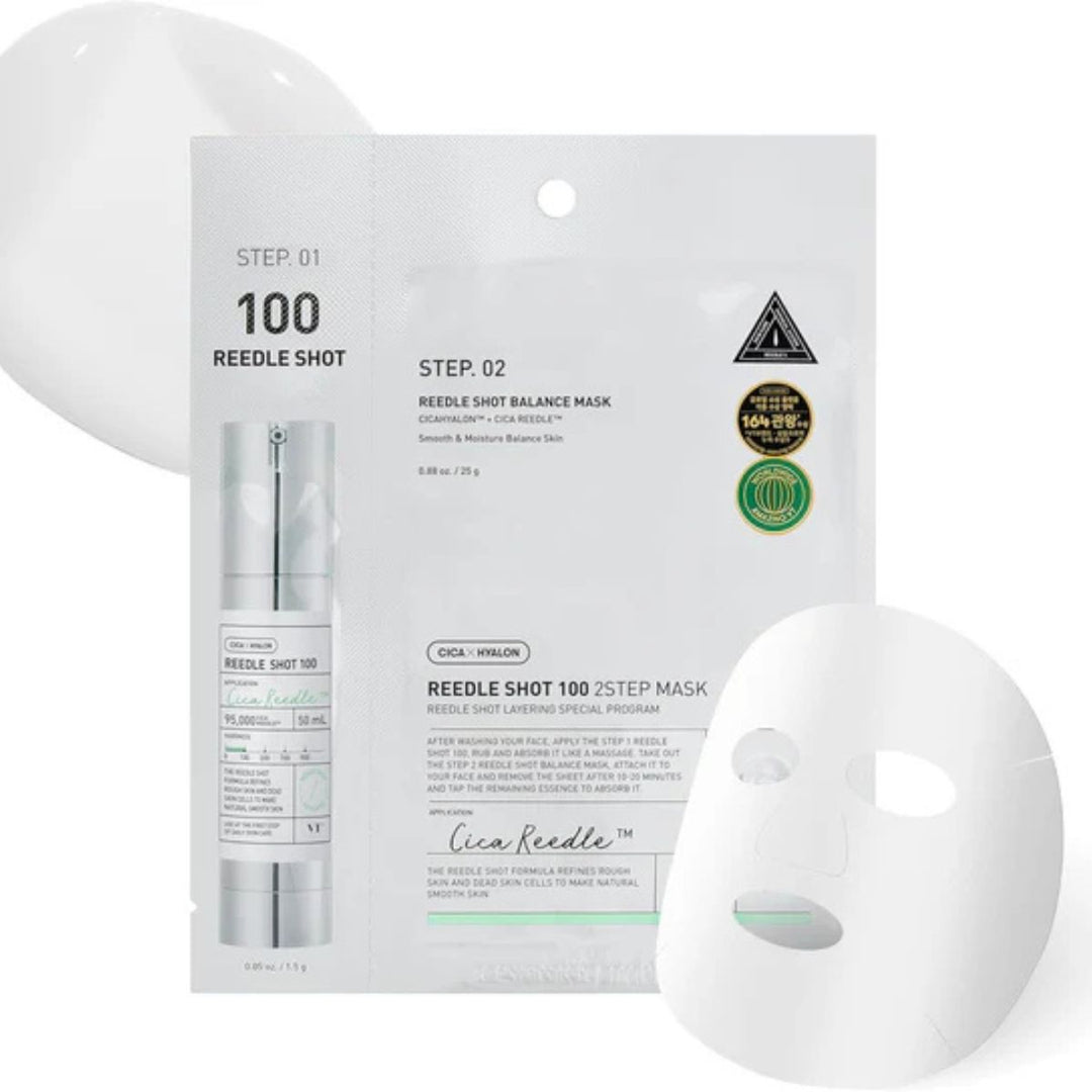 VT – Mild Reedle Shot 50 2-Step Mask (1.5g + 25g)