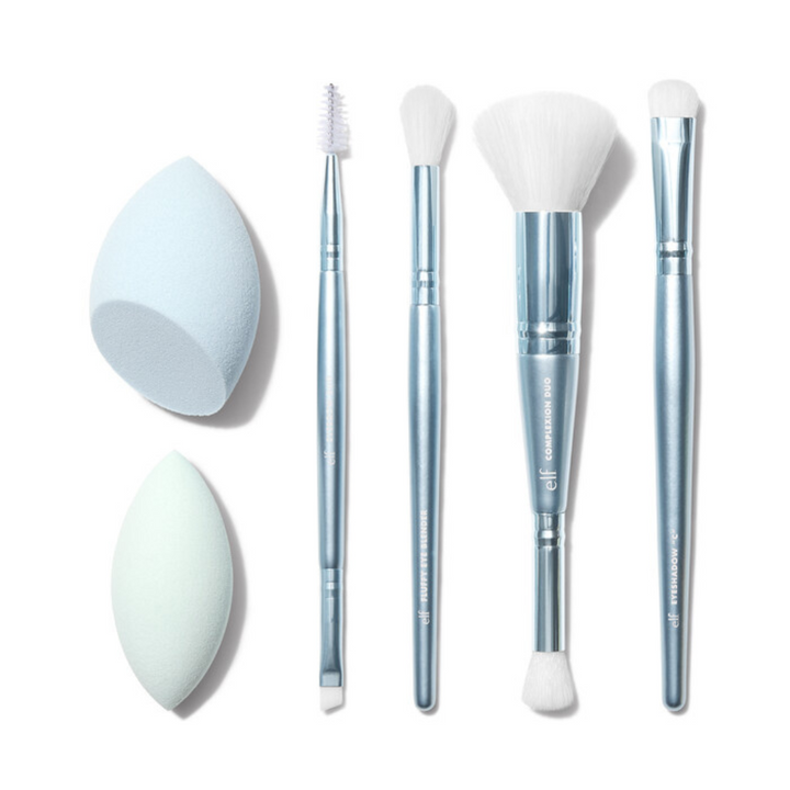 e.l.f. Snow Globe Blend & Brush Set – Limited Edition Holiday Collection