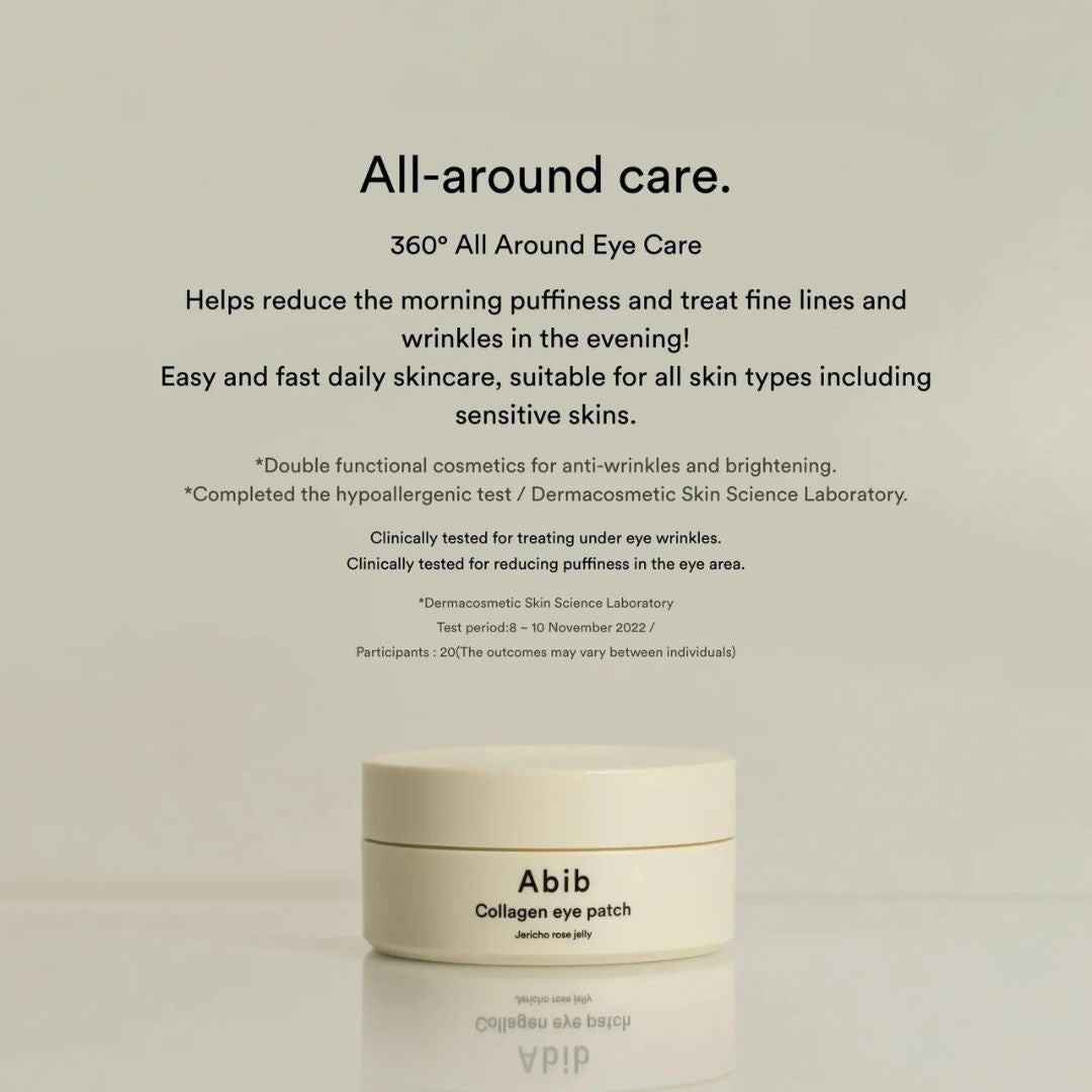 Abib Collagen Eye Patch Jericho Rose Jelly (60EA  90g)