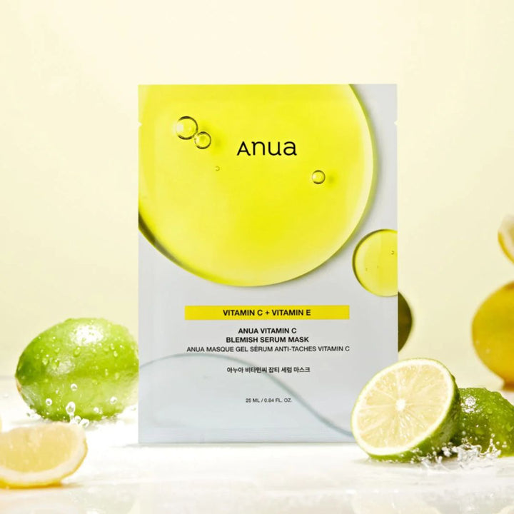 Anua Green Lemon Vita C Blemish Serum Mask (25ml x1ea)