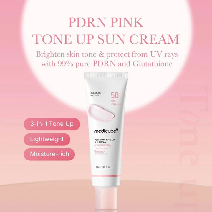 Medicube – PDRN Pink Tone Up Sun Cream 50ml