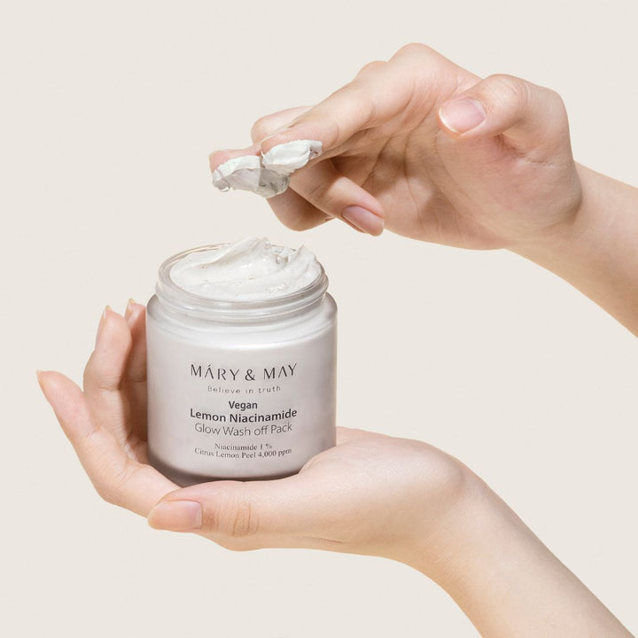 Mary&May Lemon Niacinamide Glow Wash Off Pack 125g