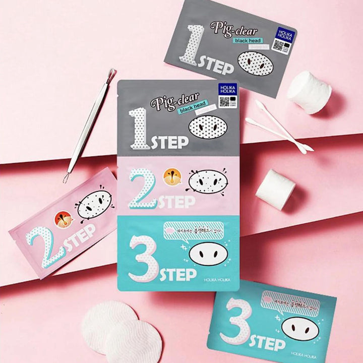 Holika Holika Pig Nose Clear Blackhead 3-Step Kit