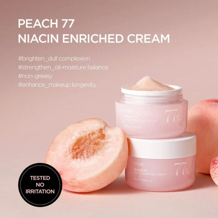 Anua PEACH 77% NIACIN ENRICHED CREAM 50ML