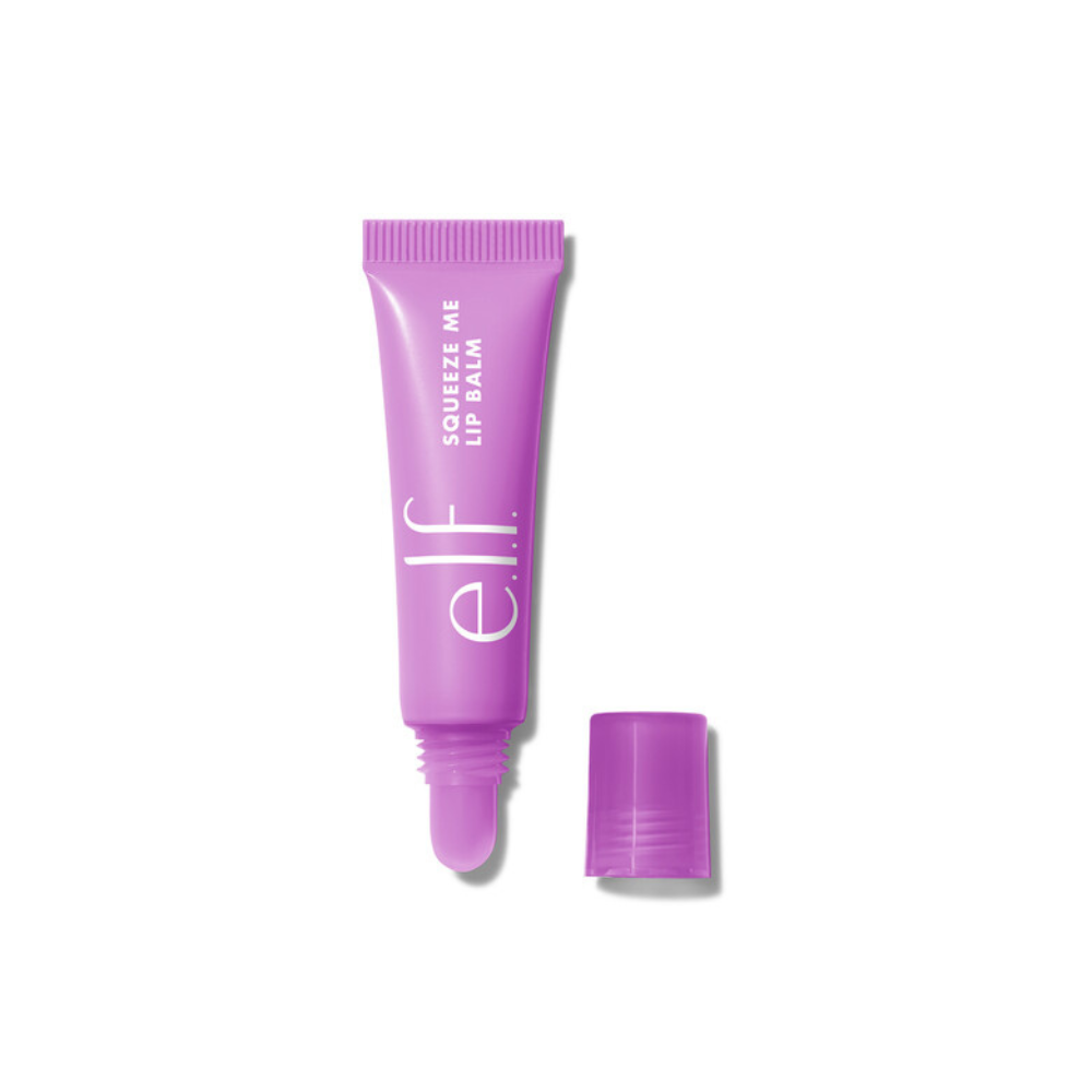 e.l.f. Squeeze Me Lip Balm – Sheer Tint Moisturizing Lip Balm - Grape