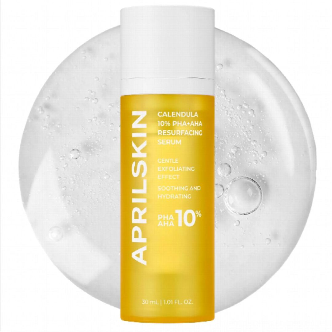 APRILSKIN - Calendula 10% PHA AHA Resurfacing Serum 30ml