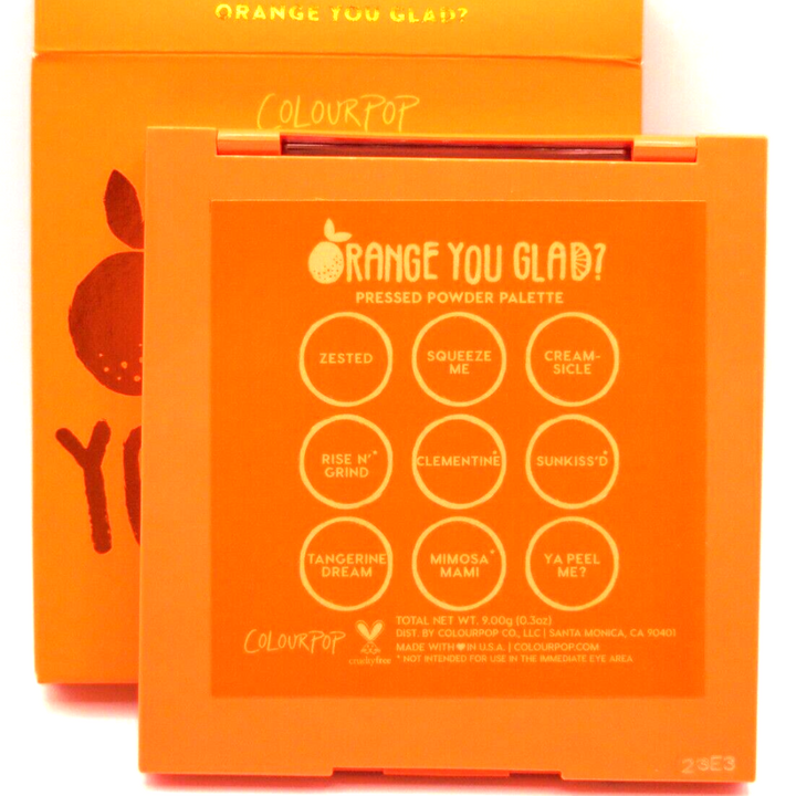 ColourPop - Orange You Glad Eyeshadow Palette