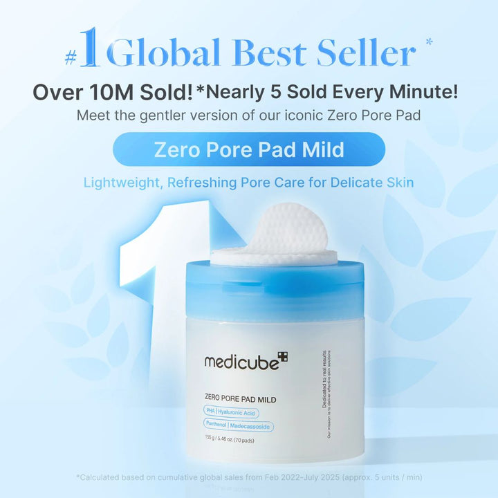 Medicube - 2024 Zero Pore Pad Mild 70ea 155g