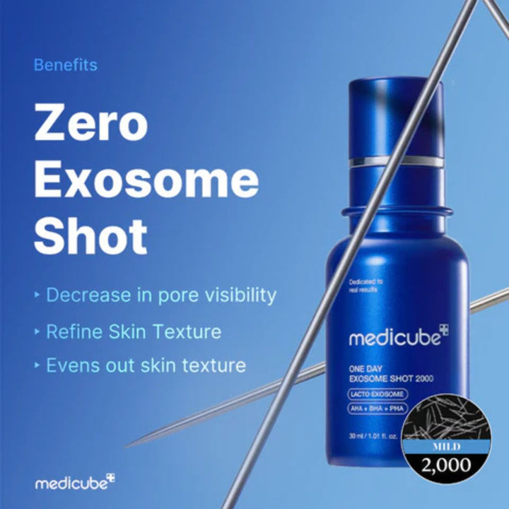Medicube One Day Exosome Shot Pore Serum 2000 30ml