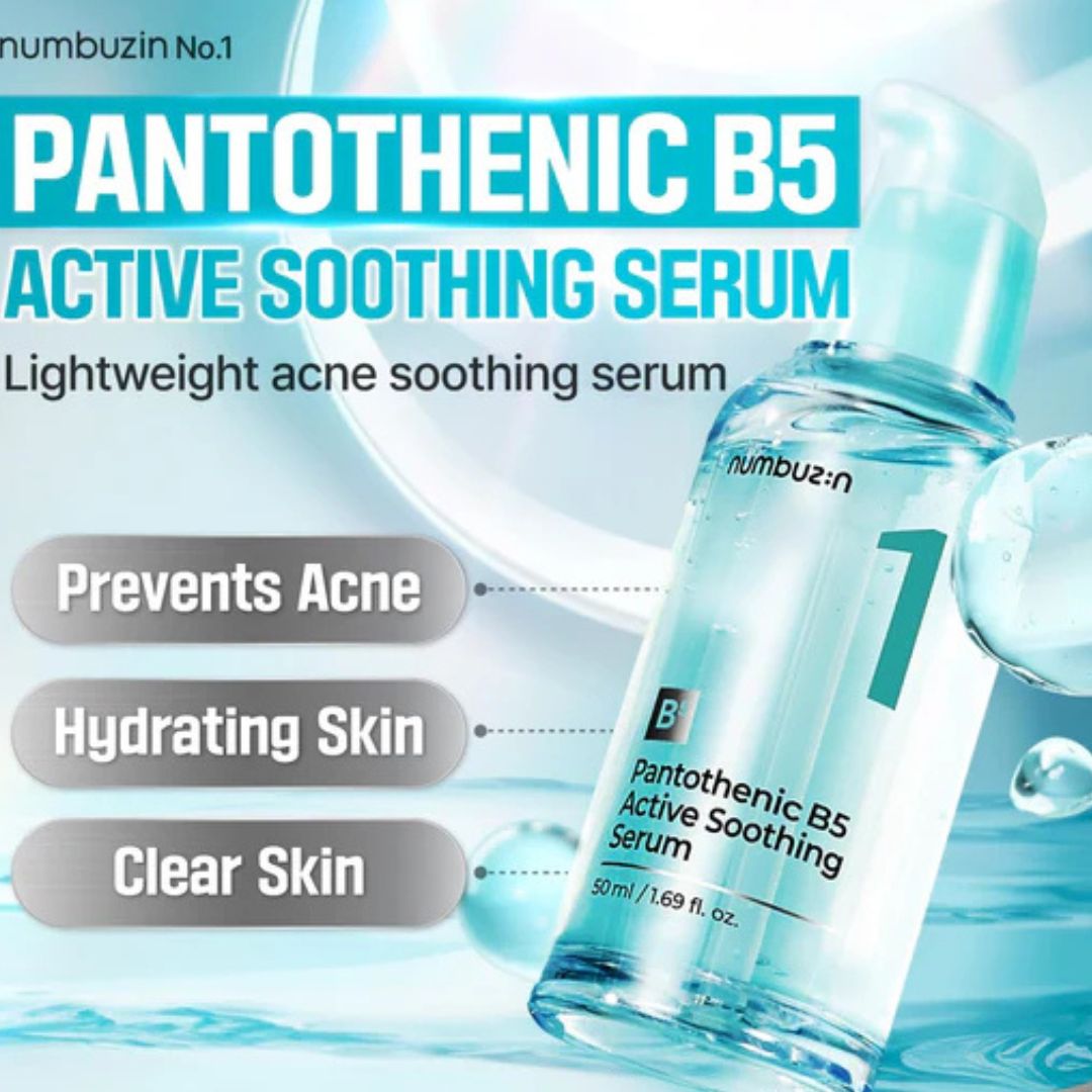 Numbuzin No.1 Pantothenic B5 Active Soothing Serum 50ml