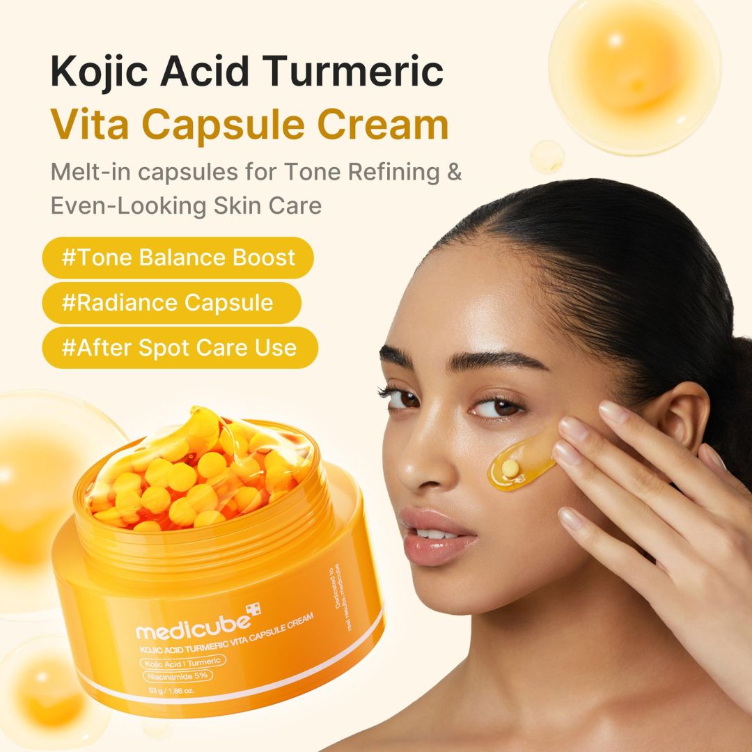 Medicube - Kojic Acid Turmeric Vita Capsule Cream 55g
