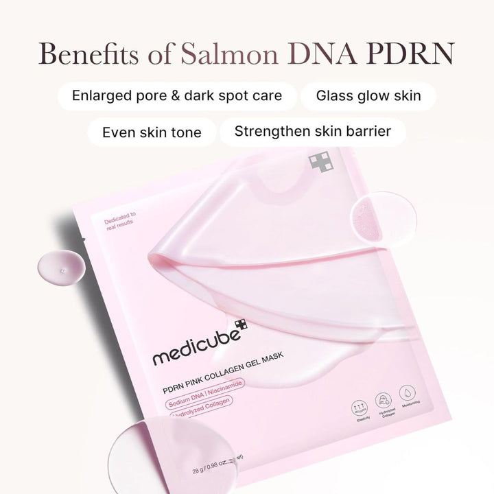 Medicube PDRN Pink Collagen Gel Mask 4ea