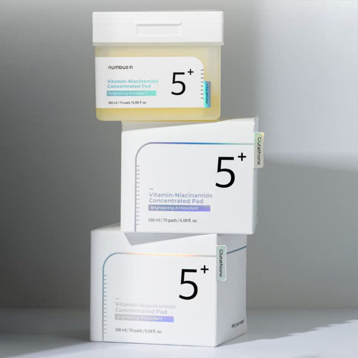 NUMBUZIN - No.5+ Vitamin-Niacinamide Concentrated Pad (70 Pads, 180ml)