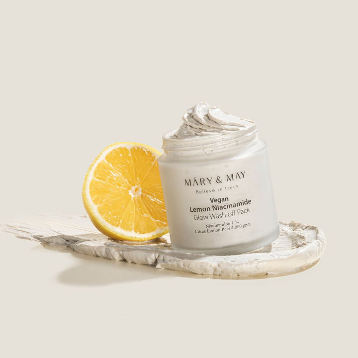 Mary&May Lemon Niacinamide Glow Wash Off Pack 125g