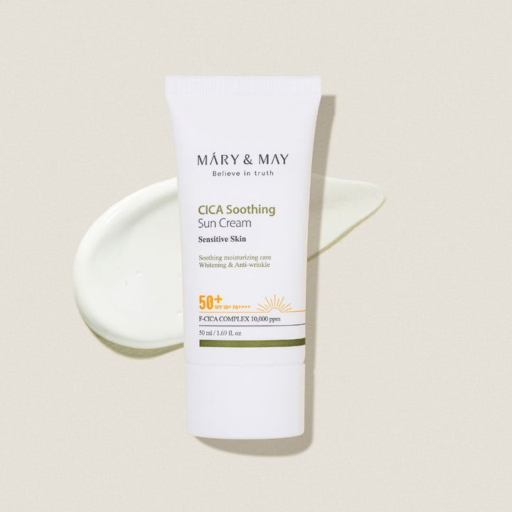 Mary&May CICA Soothing Sun Cream SPF50+ PA++++ 50ml