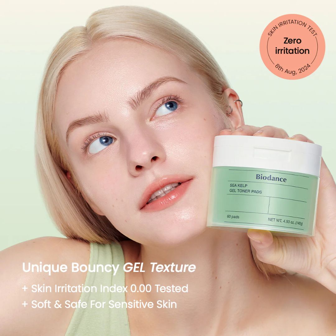 Biodance Sea Kelp Gel Toner 60 Pads