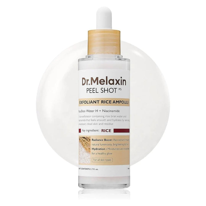 Dr. Melaxin - Peel Shot Exfoliating White Rice Ampoule 80ml