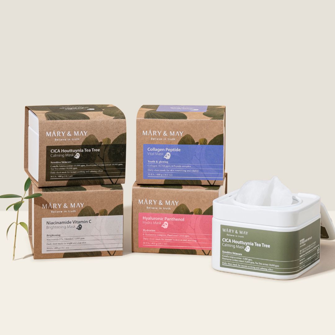 Mary&May Collagen Peptide Vital Mask 30ea/400g