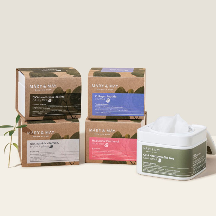 Mary&May Collagen Peptide Vital Mask 30ea/400g