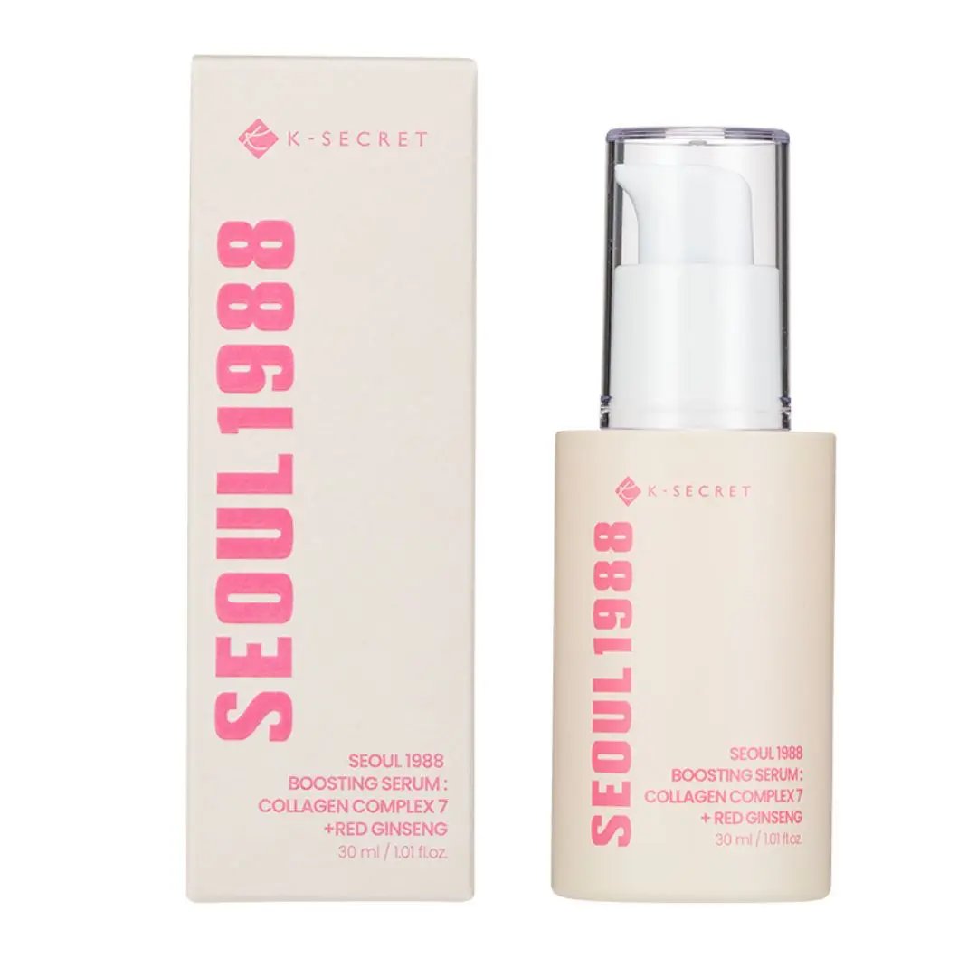 K-Secret - Seoul 1988 Boosting Serum: Collagen Complex 7 + Red Ginseng K-Secret