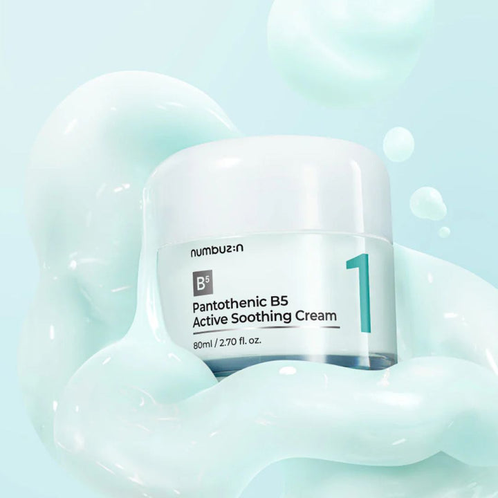 Numbuzin No.1 Pantothenic B5 Active Soothing Face Cream 80ml
