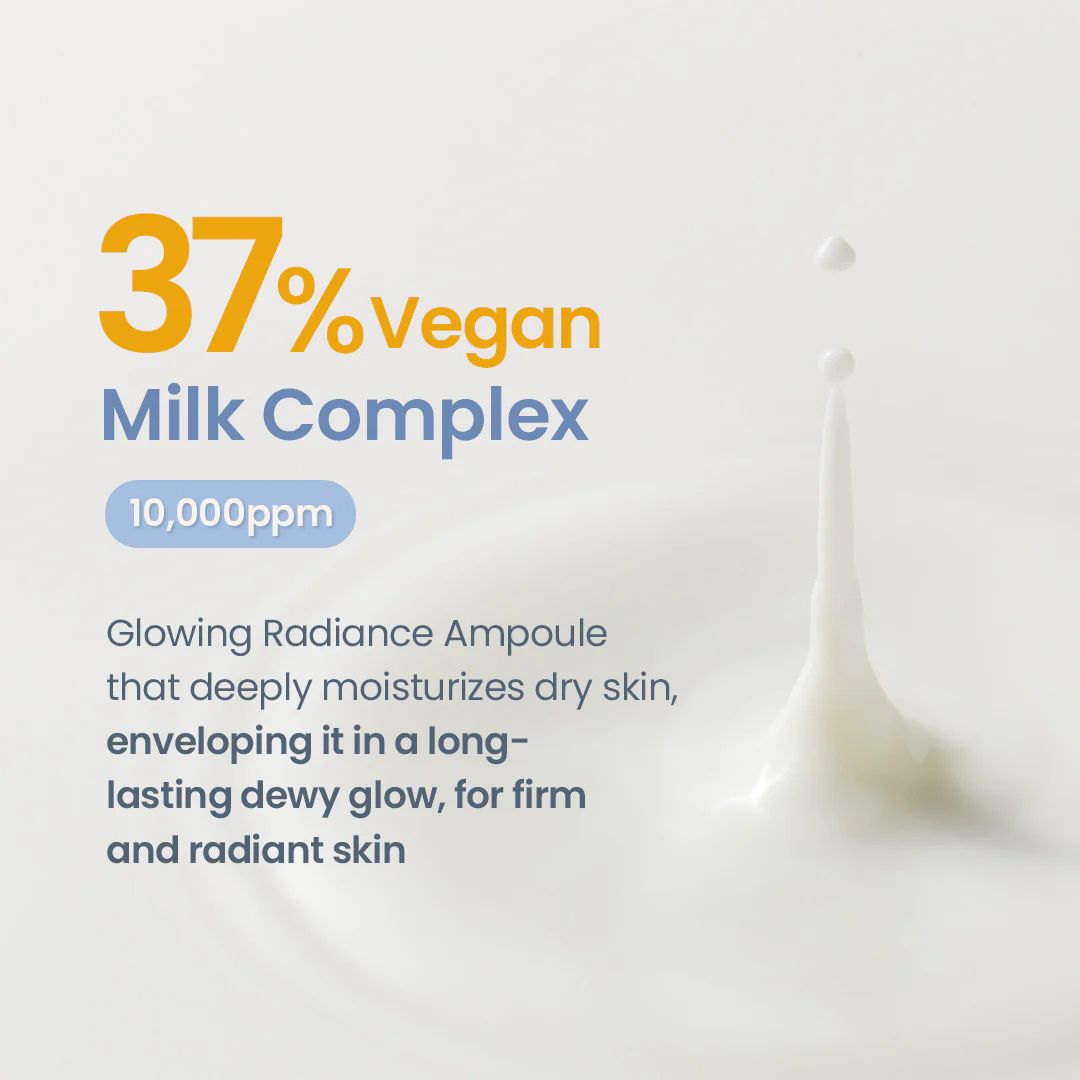 TIRTIR Ceramic Milk Ampoule - Deep Hydration & Radiance Boosting Serum 30ML