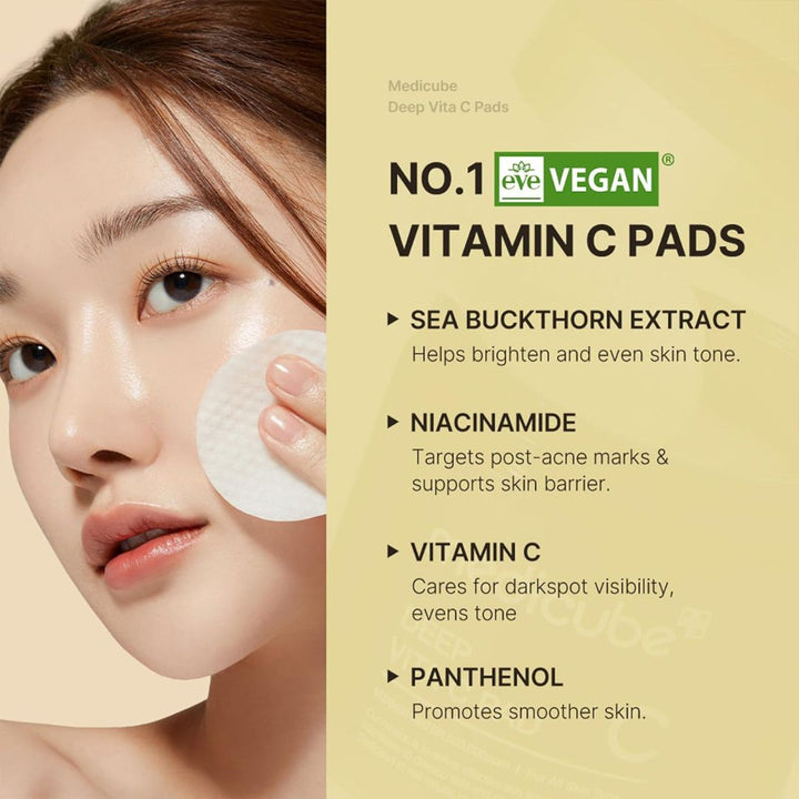 Medicube Deep Vita C Pad 70pcs