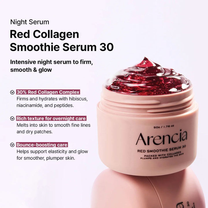 Arencia - Red Collagen Jello Skin Trio Poreless Skin Routine