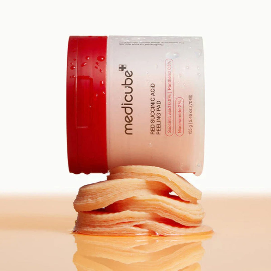 Medicube Red Succinic Peeling Pad 2024 (70ea / 155g)