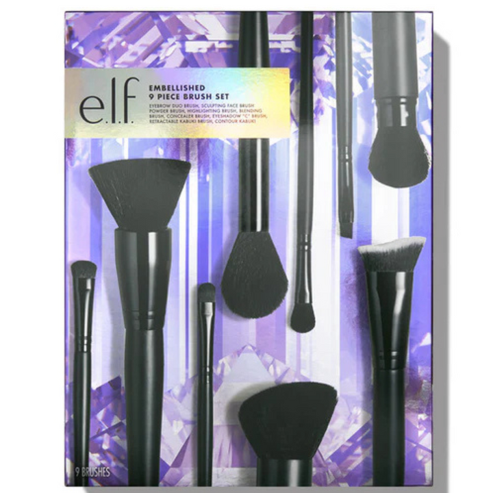 e.l.f. 9-Piece Limited Edition Professional Brush Set