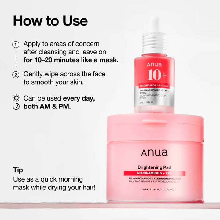 Anua - Niacinamide 5 TXA Brightening Pad (60 Pads, 210ml)