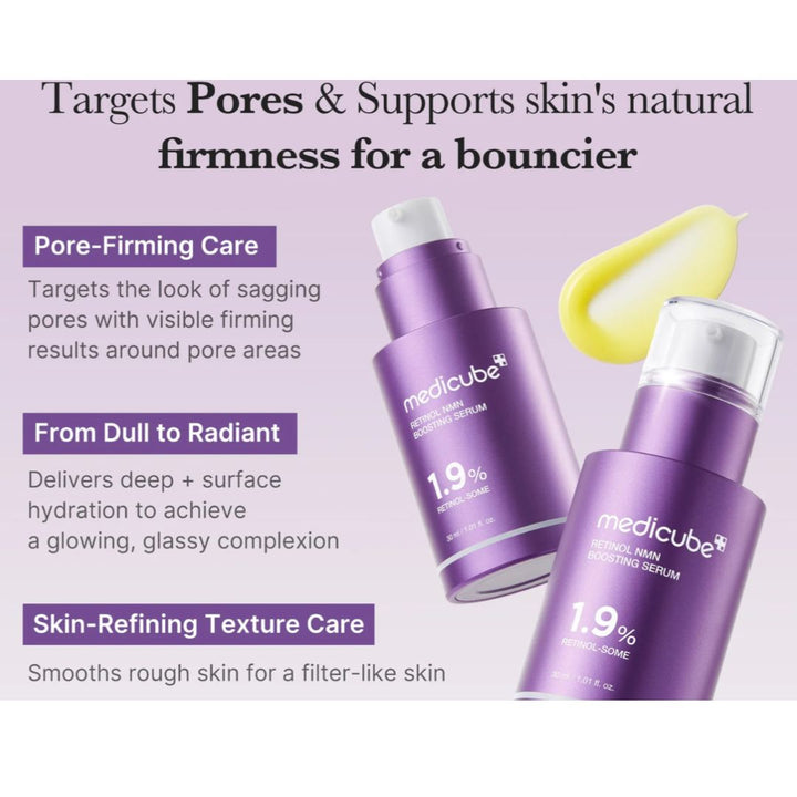 MEDICUBE - RETINOL NMN BOOSTING SERUM 30ML