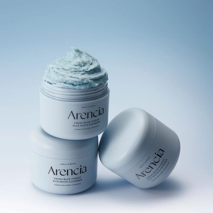 Arencia - Blue Hyssop Rice Mochi Cleanser 120g