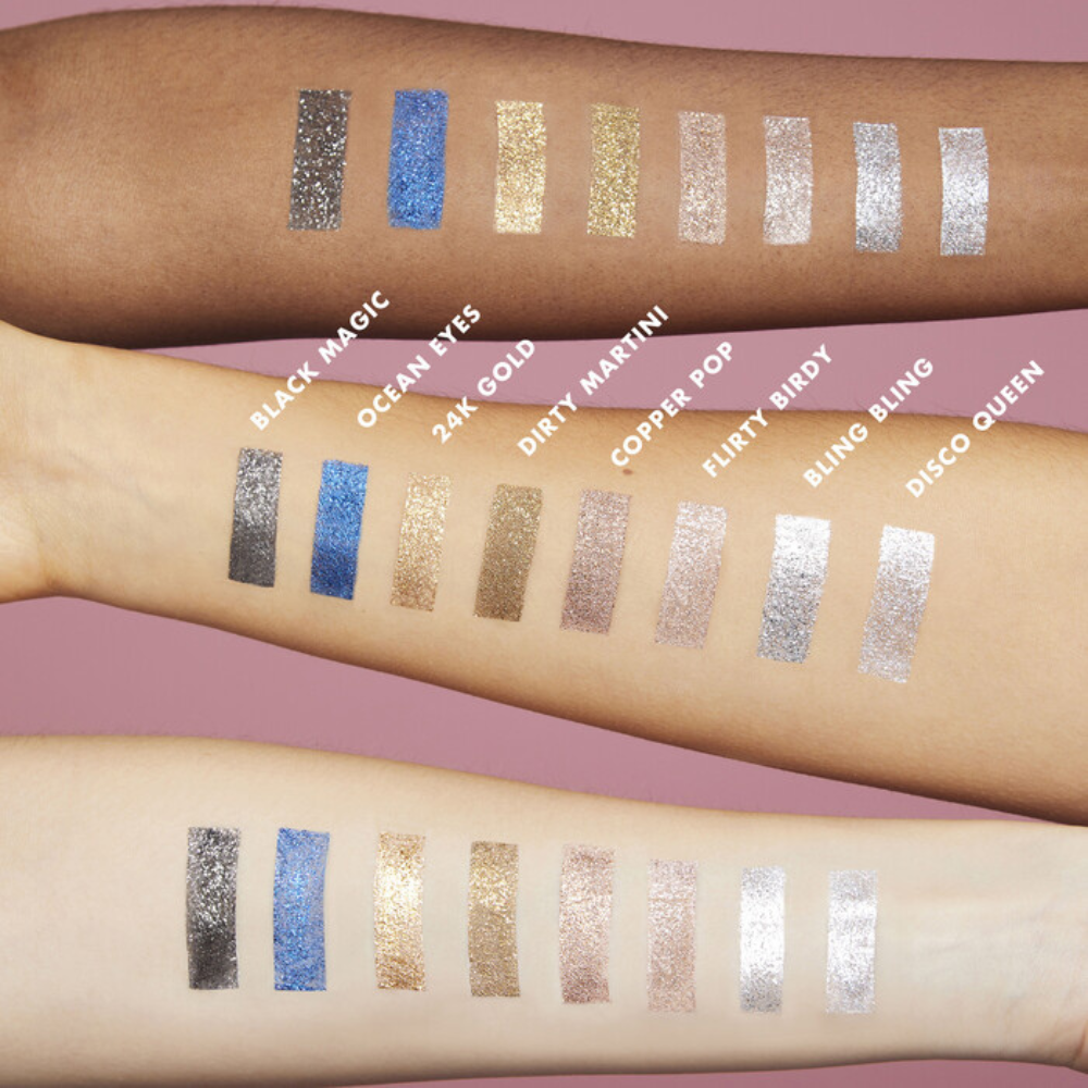 e.l.f - Liquid Glitter Eyeshadow - Flirty Birdy