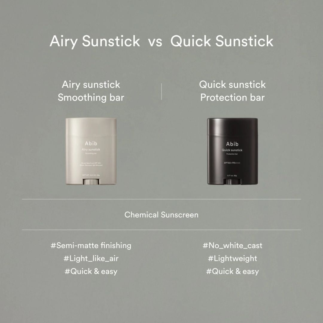 Abib Airy Sunstick Smoothing Bar SPF50+ PA++++ 23g