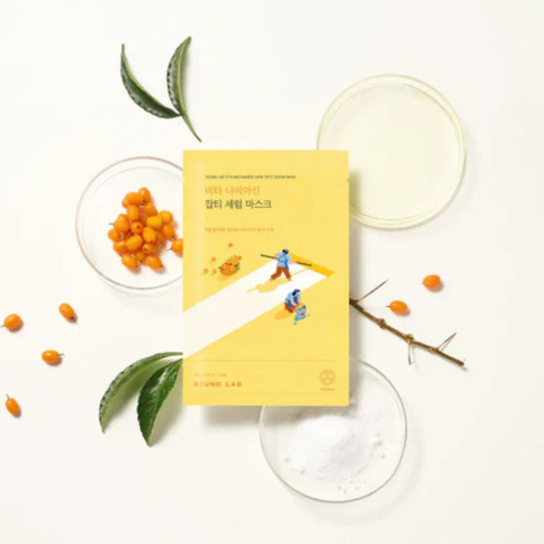 Round Lab - Vita Niacinamide Dark Spot Serum Mask - 20ml