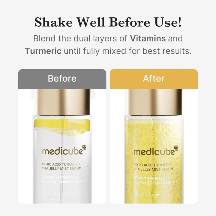 Medicube - Kojic Acid Turmeric Vita Jelly Mist Serum 100ml