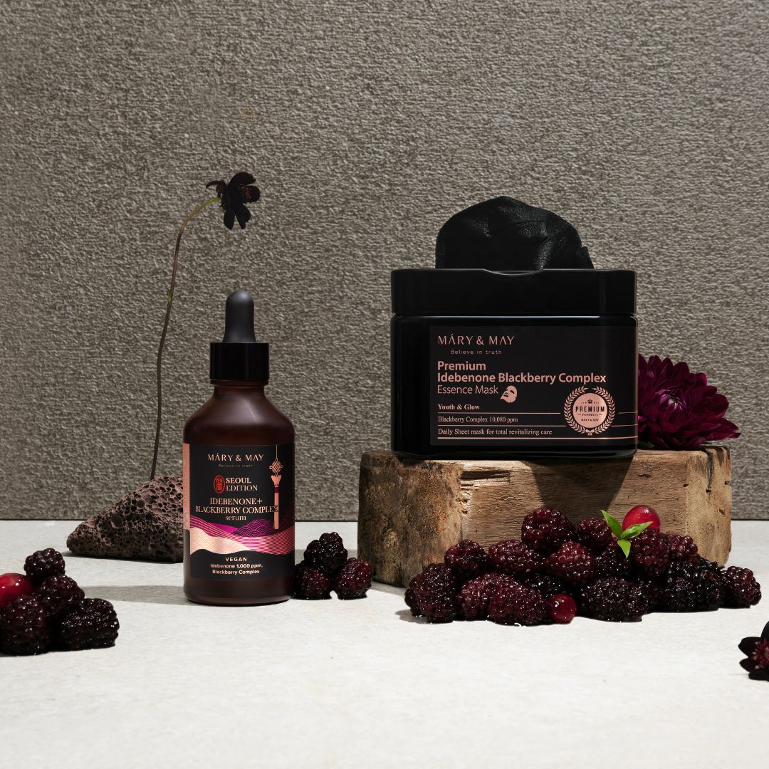 Mary&May Idebenone + Blackberry Complex Serum 80ml