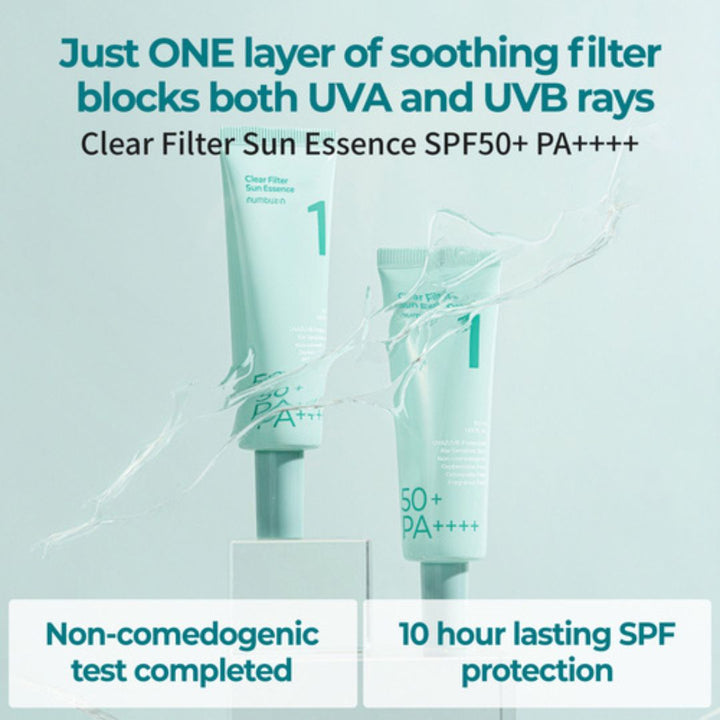 Numbuzin No.1 Clear Filter Sun Essence SPF50+ PA++++50ml
