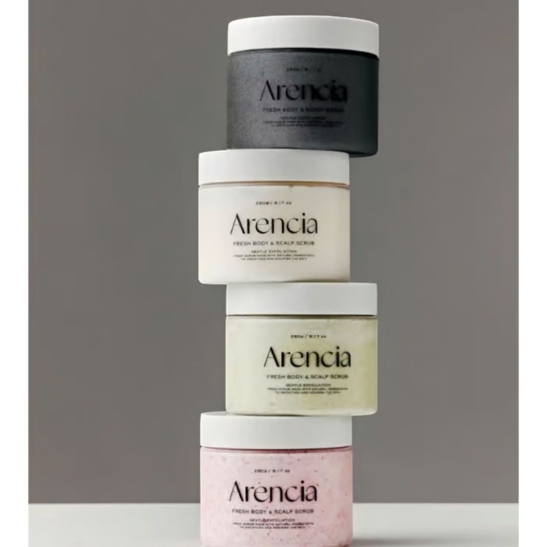 Arencia - Fresh Cloud Scrub Black Tea & Yuzu 260g