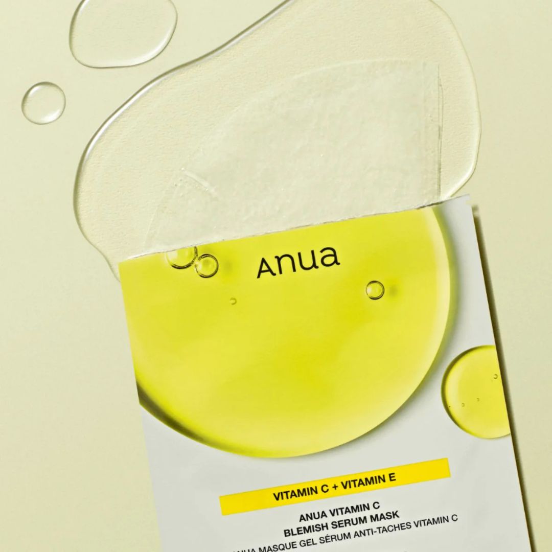 Anua Green Lemon Vita C Blemish Serum Mask (25ml x1ea)