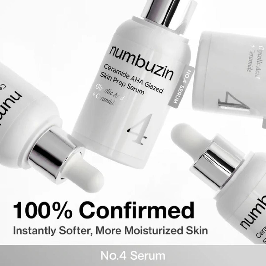 Numbuzin No.4 Ceramide AHA Glazed Skin Prep Serum Mini Kit 1.3ml*10EA