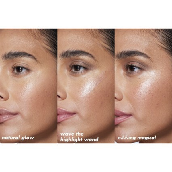 e.l.f - Halo Glow Highlight Beauty Wand - Liquid Gold - Gold for Medium Rich